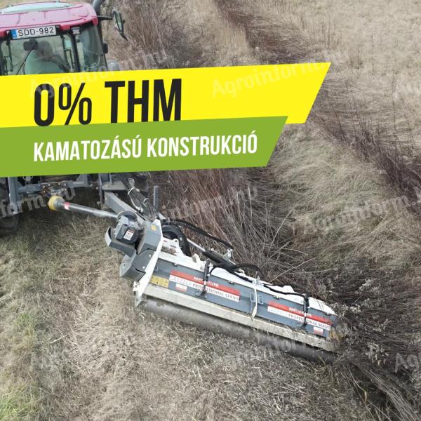 Rézsű mulcsozó, rézsűzúzó, szárzúzó, padka zúzó 240-260 / Beta XL Grizzly - 0 % THM