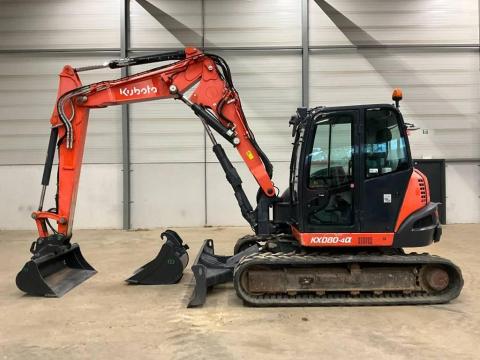 Kubota KX80-4 / 2018 / 1600 óra / Klíma / Lízing 20%-tól Kubota KX80-4 / 2018 / 1600 óra / Klíma / Lízing 20%-tól