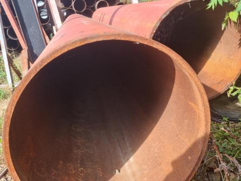 610x16 mm acélcső, elfekvő készlet (ÚJ) 6 m/szál, NEM ÚJ ÁRON -47% kedvezménnyel 610x16 mm acélcső, elfekvő készlet (ÚJ) 6 m/szál, NEM ÚJ ÁRON -47% kedvezménnyel