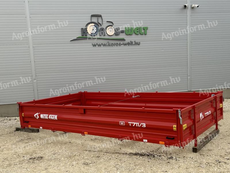 Metal Fach T711/3 pótkocsi oldala (MBP,  HW)