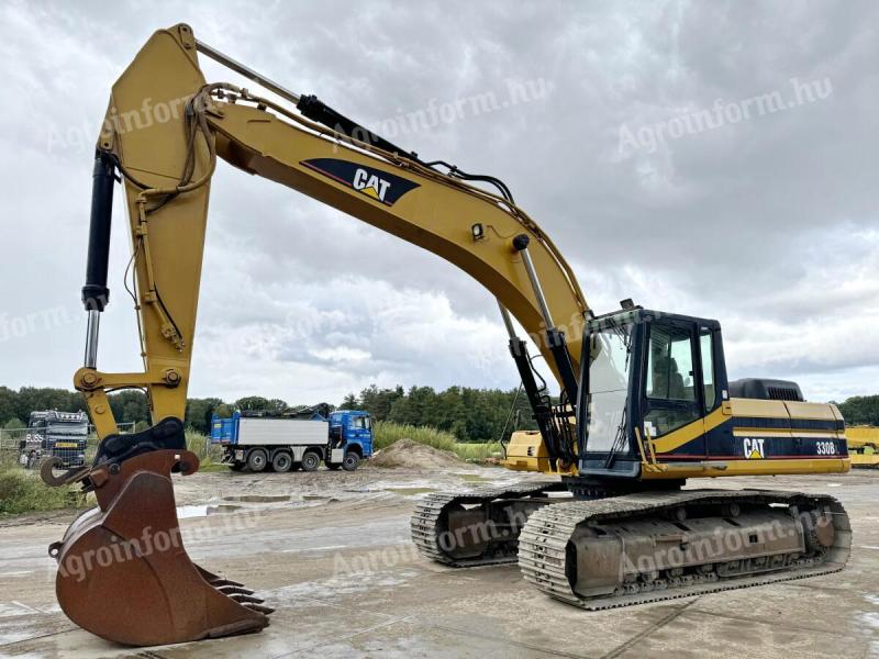 Caterpillar 330BL / 1999 / 11 500 óra / Gyorscsatlakozó