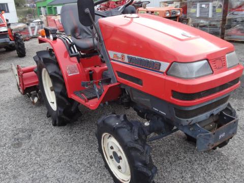 Yanmar KE-3 japán kistraktor mulcsozóval Yanmar KE-3 japán kistraktor mulcsozóval