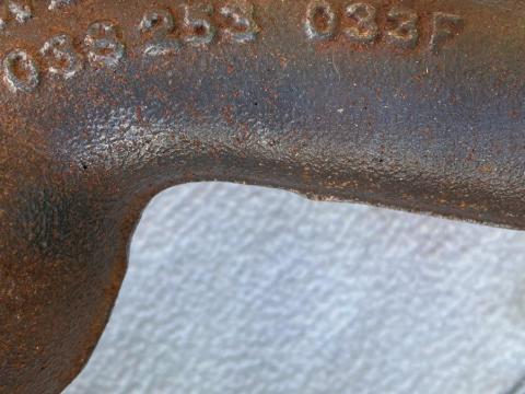 Volkswagen Caddy 1,9 PD SDI 2007-es kipufogócsonk Volkswagen Caddy 1,9 PD SDI 2007-es kipufogócsonk