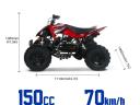 Pentora 150 felnőtt quad