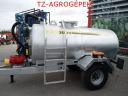 FIMAKS - 3000 L-6000 L-8000L-10.000 L egy tengelyes tartálykocsik