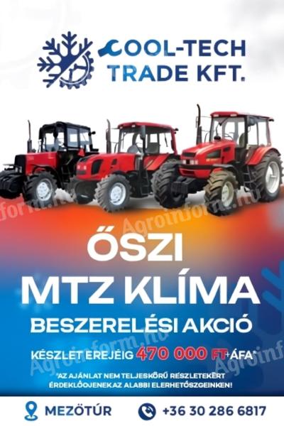 Őszi MTZ klíma beszerelési akció