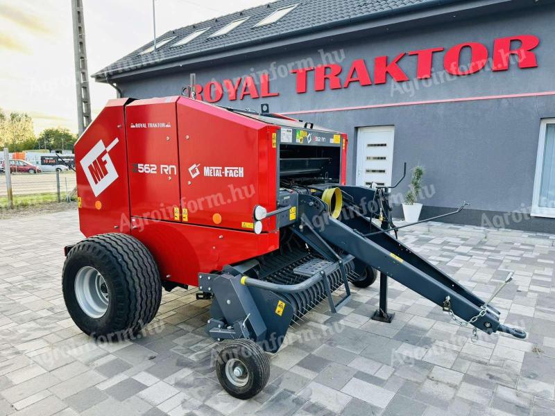 METALFACH / METAL-FACH Z562 bálázó - hálós kötözéssel - központi kenéssel - Royal Traktor