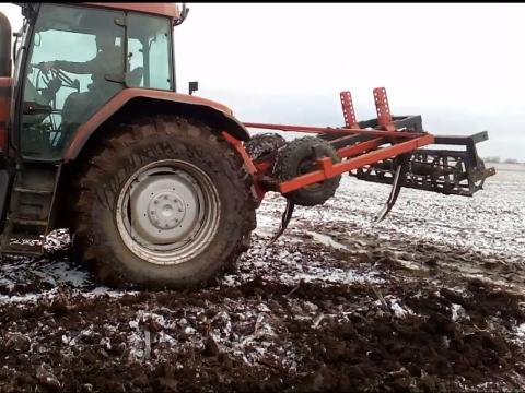 3 késes talajlazító, rögtörő hengerrel eladó 3 késes talajlazító, rögtörő hengerrel eladó