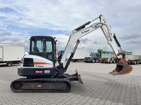 Bobcat E55 / 2019 / 3700 óra / Lízing 20%-tól Bobcat E55 / 2019 / 3700 óra / Lízing 20%-tól
