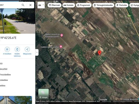 Matkón telek eladó Matkón telek eladó
