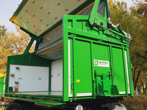 Kröger agroliner HKD 302 S három oldalra billentő pótkocsi Kröger agroliner HKD 302 S három oldalra billentő pótkocsi