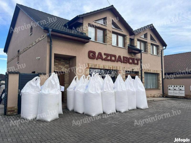 NPK műtrágya 15:15:15 + 8% S, 600 kg big-bag kiszerelésben