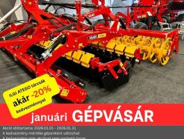 GÉPVÁSÁR -20% I ILGI ATEGO tárcsa I 4-6 méter