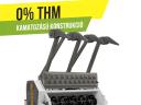 Erdészeti zúzó, szárzúzó, mulcsozó, gallyzúzó 230 cm / Delta XL - 0 % THM