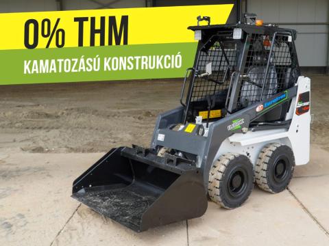Csúszókormányzású rakodógép (elektromos) / Eurotrac SK35E-eco - 0 % THM Csúszókormányzású rakodógép (elektromos) / Eurotrac SK35E-eco - 0 % THM