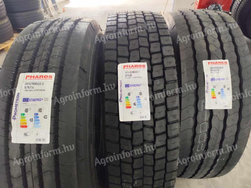385/65R22.5 / 315/80R22.5 / 315/70R22.5 Pharos