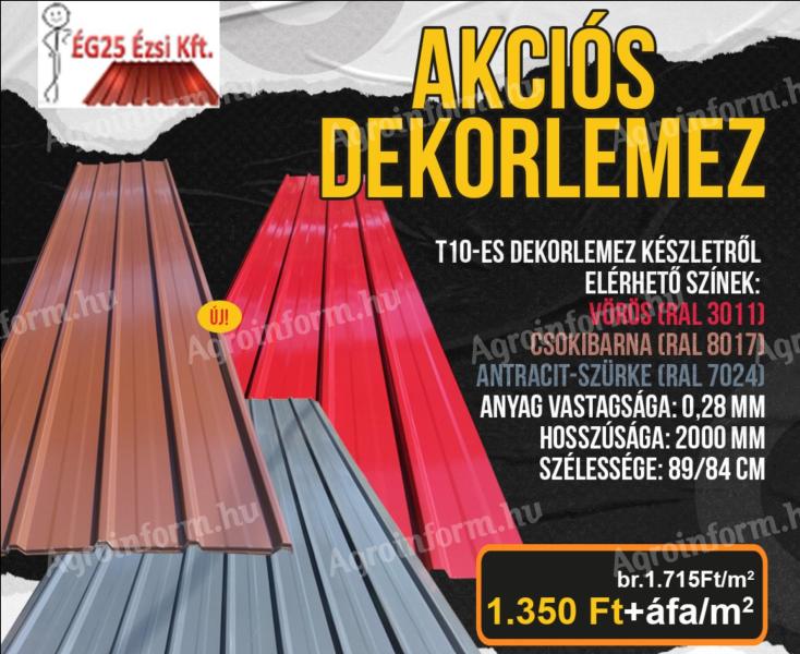 Akciós dekorlemez
