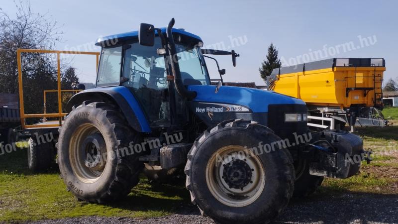 TM 155 New Holland művelőkerék-garnitúrával eladó