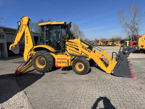 SHERPA BL-8225 Cummins motorral – kotrógép, rakodó alapáron, sok eszközzel és extrával SHERPA BL-8225 Cummins motorral – kotrógép, rakodó alapáron, sok eszközzel és extrával