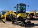 Yanmar VIO25-4 mini gumihevederes kotró