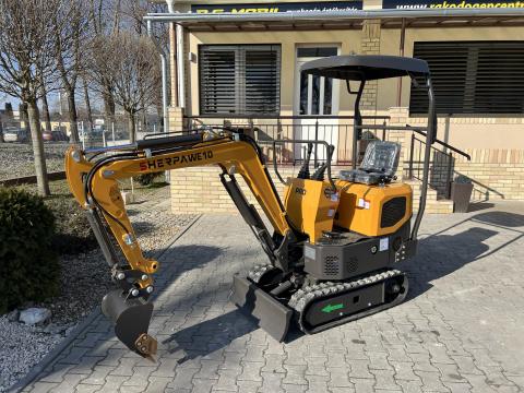 SHERPA WE10 PRO KUBOTA motoros mini kotró SHERPA WE10 PRO KUBOTA motoros mini kotró