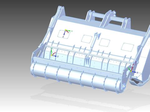 Erdészeti talajmaró Erdészeti talajmaró