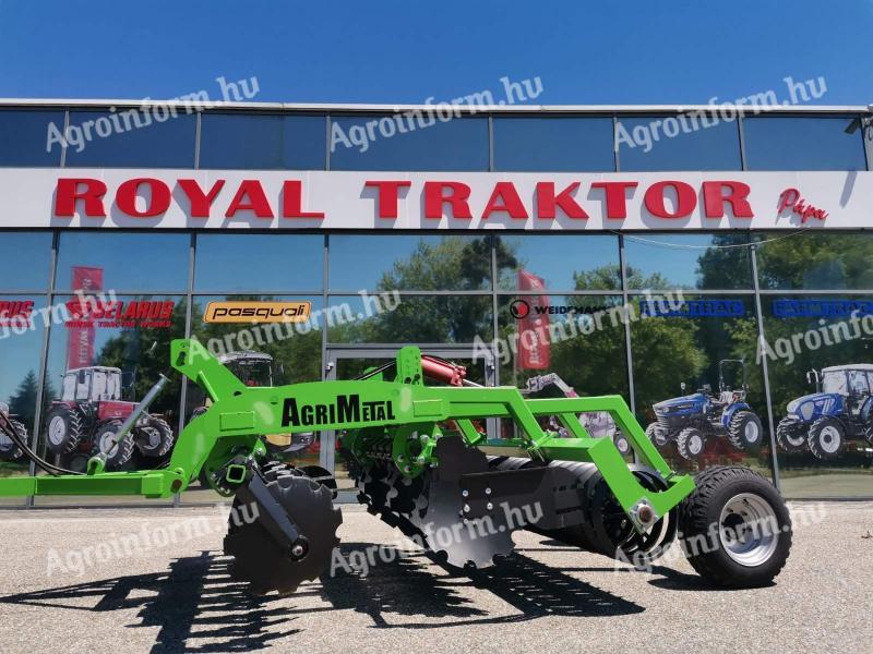 AgriMetal 2,75 m félig vontatott rövidtárcsa KÉSZLETRŐL ELÉRHETŐ - ROYAL TRAKTOR