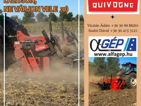 Quivogne SSDR 5 és 7 késes lazítók most egyedi áron Quivogne SSDR 5 és 7 késes lazítók most egyedi áron