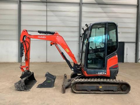 Kubota U27-4 / 2015 / 2650 óra / Lízing 20%-tól Kubota U27-4 / 2015 / 2650 óra / Lízing 20%-tól