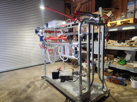 Szarvasmarha-pata korrekciós készülék,  teljesen elektromos gép Szarvasmarha-pata korrekciós készülék,  teljesen elektromos gép