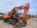 Fiat-Kobelco EX135W + Rototilt gumikerekes kotró