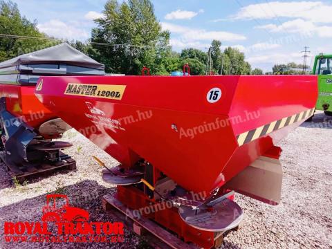 GRASS-ROL MASTER 1200L MŰTRÁGYASZÓRÓ KÉSZLETRŐL - ROYAL TRAKTOR GRASS-ROL MASTER 1200L MŰTRÁGYASZÓRÓ KÉSZLETRŐL - ROYAL TRAKTOR