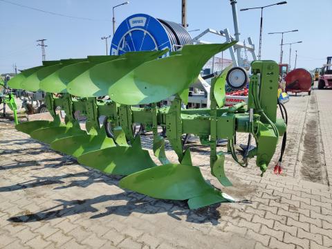 HEGER DHS 5 (4+1) fejes függesztett váltvaforgató eke - használt, TELEPHELYEN készleten HEGER DHS 5 (4+1) fejes függesztett váltvaforgató eke - használt, TELEPHELYEN készleten