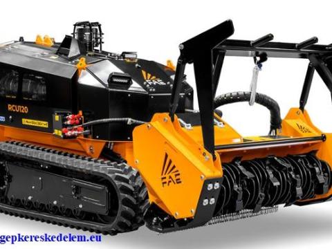 FAE RCU120: a kompakt távirányítós lánctalpas hordozó most erősebb mint valaha