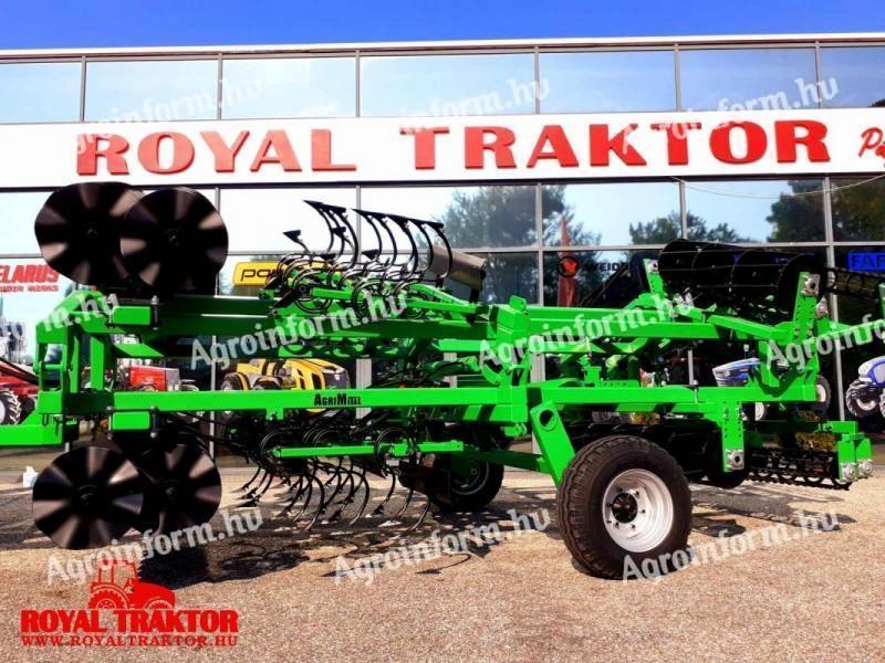 AGRIMETAL 4,4 M VONTATOTT - HIDRAULIKUS KOMPAKTOR - RAKTÁRKISÖPRÉSI AKCIÓ - ROYAL TRAKTOR