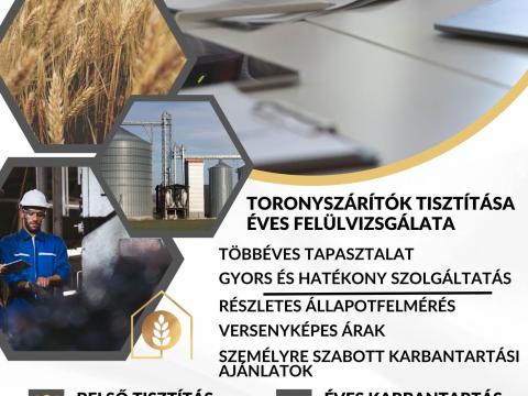 Brossilo - Toronyszárítók tisztítása,  belső mosása,  éves felülvizsgálata - tanácsadás Brossilo - Toronyszárítók tisztítása,  belső mosása,  éves felülvizsgálata - tanácsadás