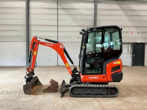 Kubota KX018-4 / 2020 / 770 ó / 2 db kanál / Lízing 20%-tól Kubota KX018-4 / 2020 / 770 ó / 2 db kanál / Lízing 20%-tól