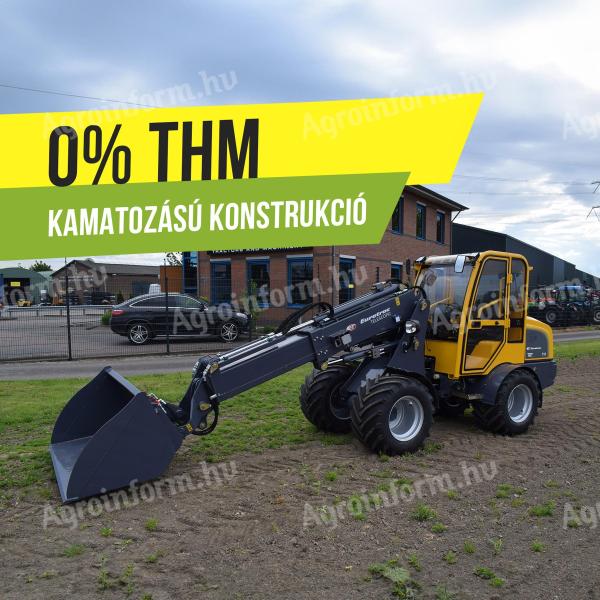 Teleszkópos rakodó (max: 2100 kg) / Eurotrac T13-CF - 0 % THM