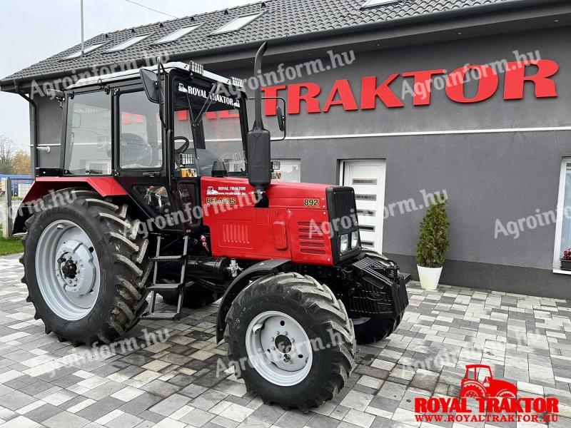 BELARUS MTZ 892.2 TURBÓS TRAKTOR - RAKTÁRKÉSZLETRŐL - LÍINGRE 3% Kamattól -ROYAL TRAKTOR