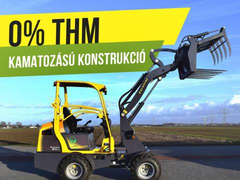 Mini törzscsuklós homlokrakodó (elektromos) / Eurotrac W11-E - 0 % THM Mini törzscsuklós homlokrakodó (elektromos) / Eurotrac W11-E - 0 % THM