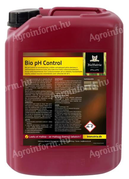 BIO pH control vízlágyító,  permetlé pH-beállító,  hatásfokozó,  500 Ft/hektár költség