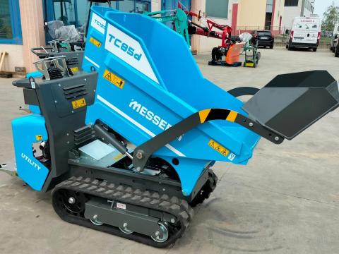 Messersi TC85D minidömper, motoros talicska Messersi TC85D minidömper, motoros talicska