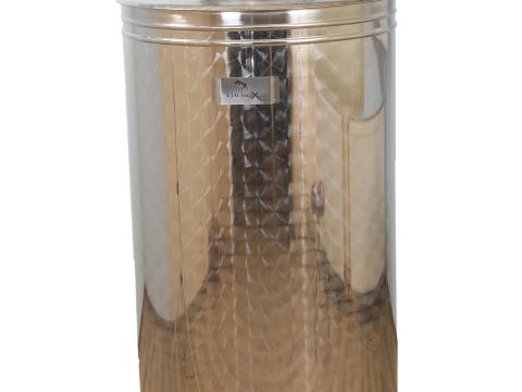 Rozsdamentes acél - inox - bor- és pálinkatároló tartály 300 liter Rozsdamentes acél - inox - bor- és pálinkatároló tartály 300 liter