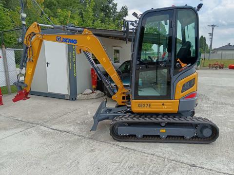 ÚJ XCMG XE27E forgókotró ÚJ XCMG XE27E forgókotró