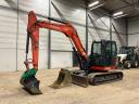 Kubota KX080-4 A / 2016 / 2250 ó / 2 db kanál / Lízing 20%-tól