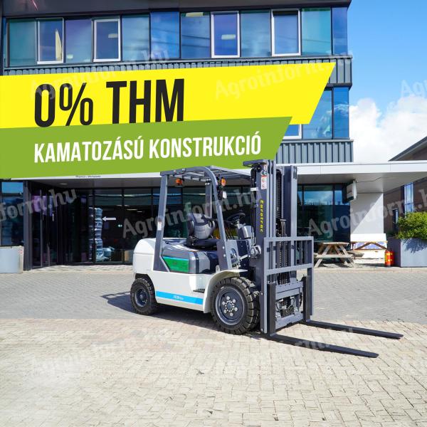 Elektromos targonca (max 2500 kg) / Eurotrac FE30-eco - 0 % THM