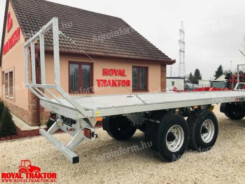 CYNKOMET - BÁLASZÁLLÍTÓ PÓTKOCSIK - 10 -14 T - 5 ÉV GARANCIA - ROYAL TRAKTOR CYNKOMET - BÁLASZÁLLÍTÓ PÓTKOCSIK - 10 -14 T - 5 ÉV GARANCIA - ROYAL TRAKTOR