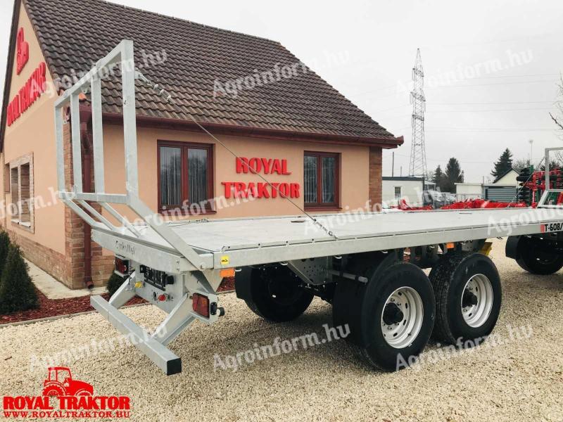 CYNKOMET - BÁLASZÁLLÍTÓ PÓTKOCSIK - 10 -14 T - 5 ÉV GARANCIA - ROYAL TRAKTOR