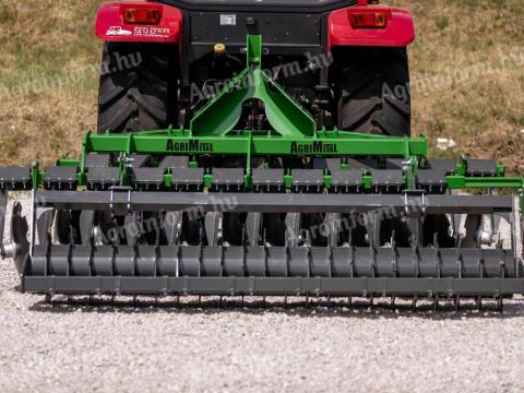 AGRIMETAL 3M FÜGGESZTETT RÖVIDTÁRCSA TÜSKÉS HENGERREL - ROYAL TRAKTOR