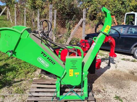 Peruzzo TB100 hidraulikus ágaprító Peruzzo TB100 hidraulikus ágaprító